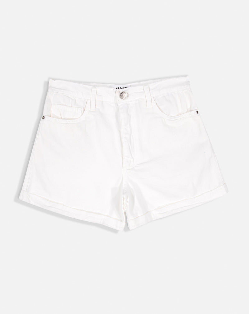 Shorts de Sarja Essential - Branco