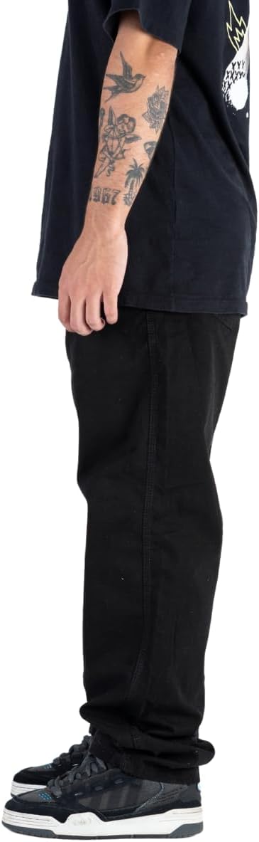 Calca Jeans Masculina Oversized Moda Urbana Street Skatista Brio