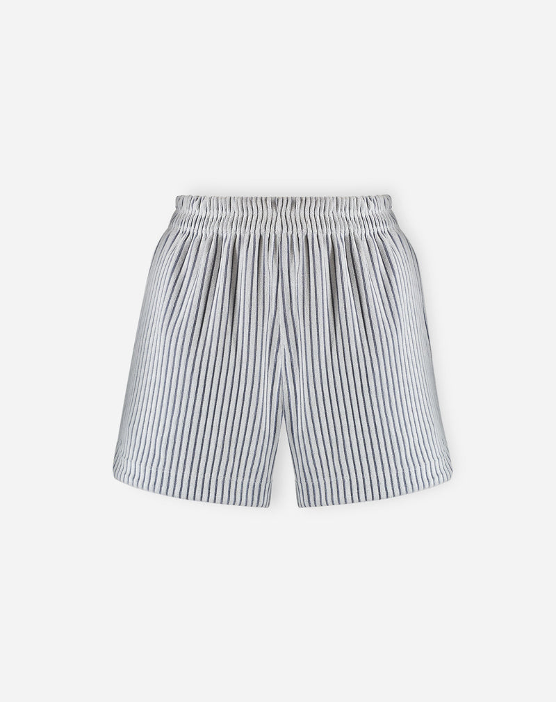 Shorts de Malha Atoalhado - Off-white