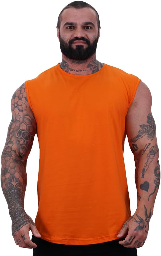 Regata Machão Longline Masculina MXD Conceito Sem Manga Treino Academia Musculação Lisa Cores Básicas