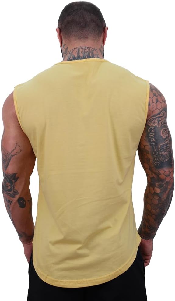 Regata Machão Longline Masculina MXD Conceito Sem Manga Treino Academia Musculação Lisa Cores Básicas