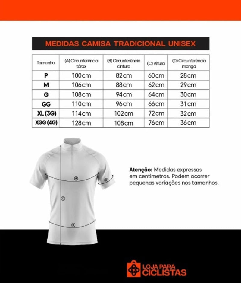 Camisa de Ciclismo Masculina Manga Curta Slim Confortável 3 Bolsos Cores Básicas