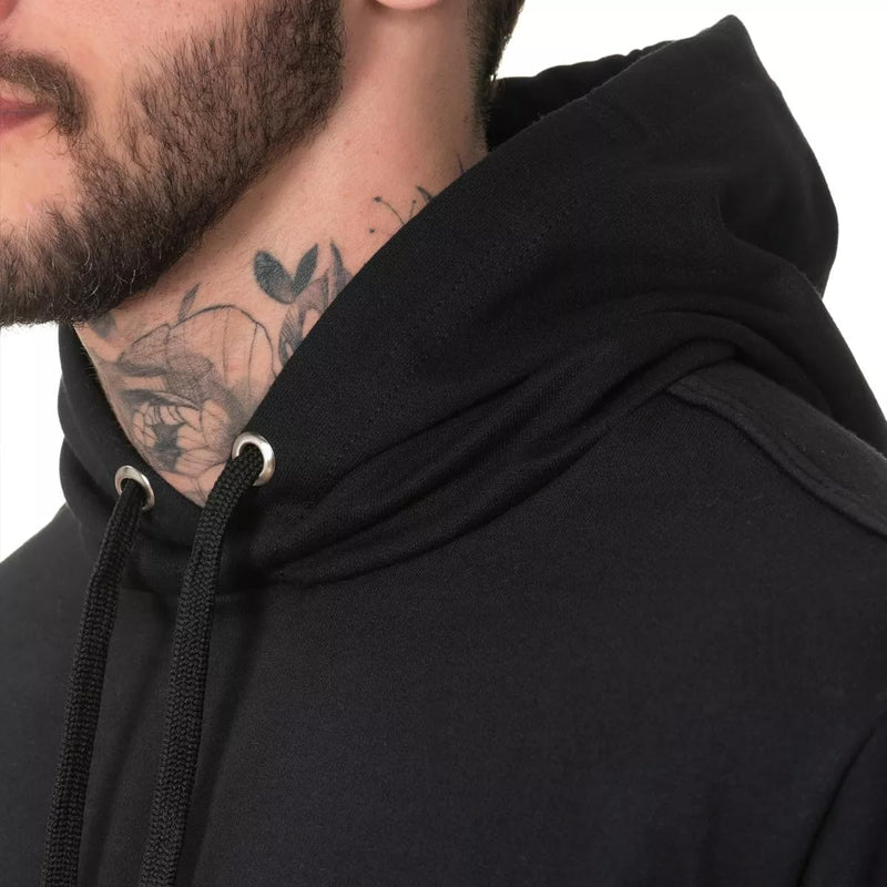 Blusa de Frio Masculina Moletom Liso Sem Estampa Casaco Com Capuz Inverno