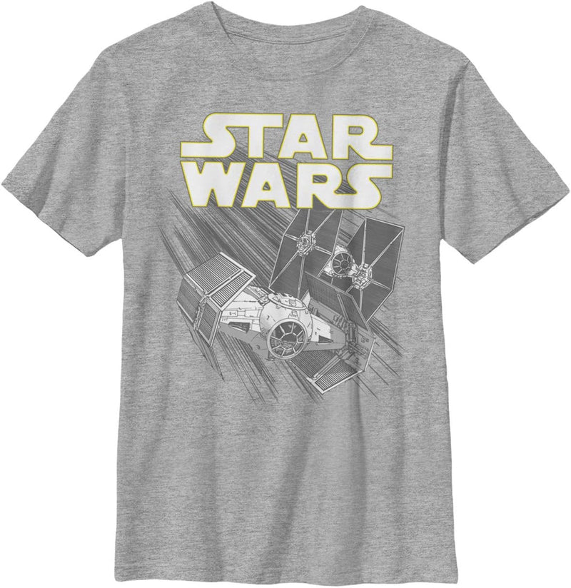 Camiseta Zoom Space Logo Ship Graphic Tee STAR WARSMasculino