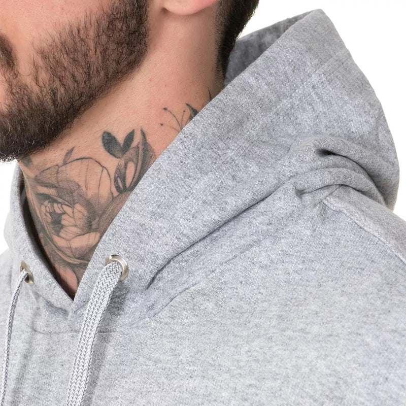 Blusa de Frio Masculina Moletom Liso Sem Estampa Casaco Com Capuz Inverno