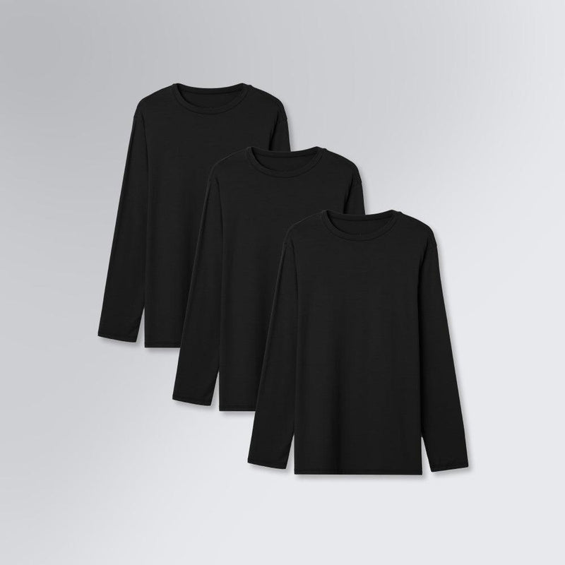 Kit 3 Tech T-Shirts Long Sleeve