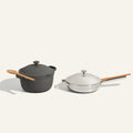 Titanium & Ceramic Cookware Duo