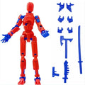 Multi-Jointed Movable Shapeshift Robot 2.0 3D Printed Mannequin Dummy 13 Action Figures Toys Kids Adults Parent-children Games