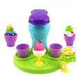 3D Color Clay Toy Kids Pretend Play Ice Cream Maker Burger Noodle Plasticine Toy Clay/Plasticine Mold