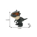 Jurassic Finger Dinosaur Triceratops Tyrannosaurus Model Toys for Kids Creative Finger Biting Dinosaurs Interactive Toy Boy Gift