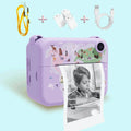 Digital Kids Instant Printing Camera Suitable for Photography Photos Children's Mini Thermal Printer Holiday Gift