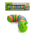 Funny Fidget Slugs Articulated Sensory Slug Toy Realistic Worm Caterpillar Fidget Toys for Kids Adults ADHD Autism Stress Relief