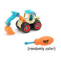 Nut Disassembly Loading Unloading Engineering Truck Excavator Bulldozer Montessori Education Toy Child Screw Creative Tool Car