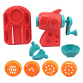 3D Color Clay Toy Kids Pretend Play Ice Cream Maker Burger Noodle Plasticine Toy Clay/Plasticine Mold