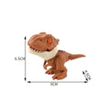 Jurassic Finger Dinosaur Triceratops Tyrannosaurus Model Toys for Kids Creative Finger Biting Dinosaurs Interactive Toy Boy Gift