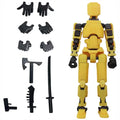 Multi-Jointed Movable Shapeshift Robot 2.0 3D Printed Mannequin Dummy 13 Action Figures Toys Kids Adults Parent-children Games