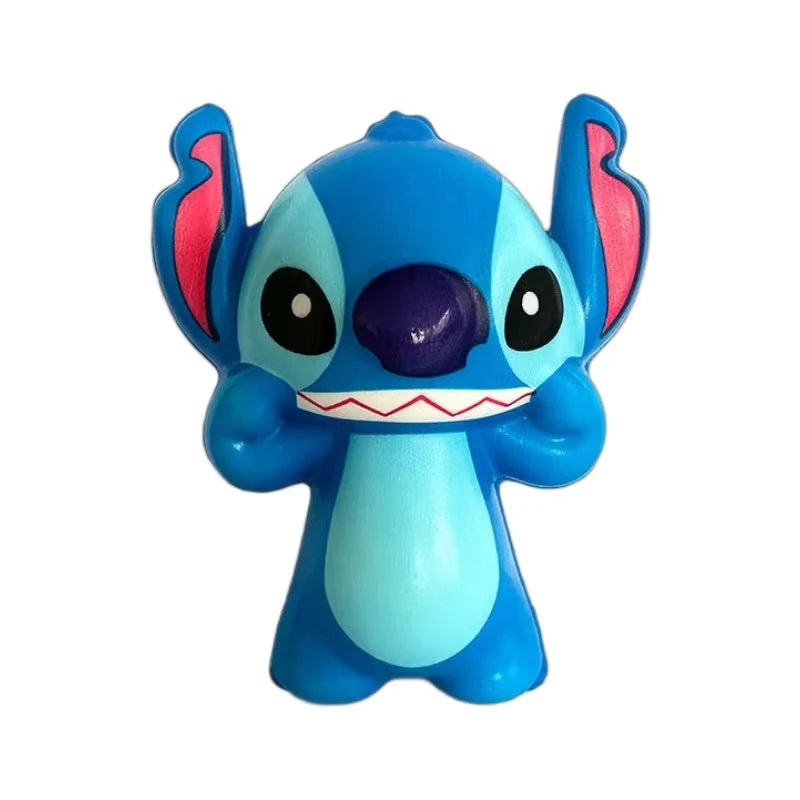 Disney Stitch Anime Figure Doll Decompression Toys Kawaii Anime Lilo&Stitch Slow Rebound Stress Relief Toys Kids Girl Boy Gifts