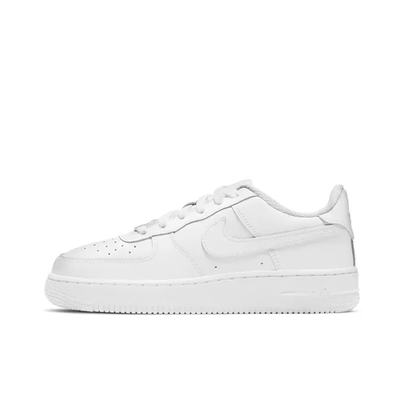 Nike Air Force 1 LE Synthetic Leather Classic Retro Anti slip Shock Absorbent Wear resistant Low cut Children's Board Shoes