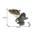 Jurassic Finger Dinosaur Triceratops Tyrannosaurus Model Toys for Kids Creative Finger Biting Dinosaurs Interactive Toy Boy Gift