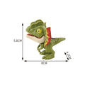 Jurassic Finger Dinosaur Triceratops Tyrannosaurus Model Toys for Kids Creative Finger Biting Dinosaurs Interactive Toy Boy Gift