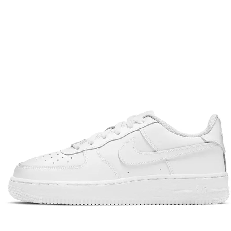 Nike Air Force 1 LE Synthetic Leather Classic Retro Anti slip Shock Absorbent Wear resistant Low cut Children's Board Shoes