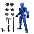 Multi-Jointed Movable Shapeshift Robot 2.0 3D Printed Mannequin Dummy 13 Action Figures Toys Kids Adults Parent-children Games