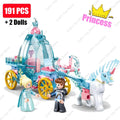 2024 Girls Friendship Tree House Villa Castle Building Blocks Classic Friends Girl's Model Figures Toys For Kids Birthday Gift