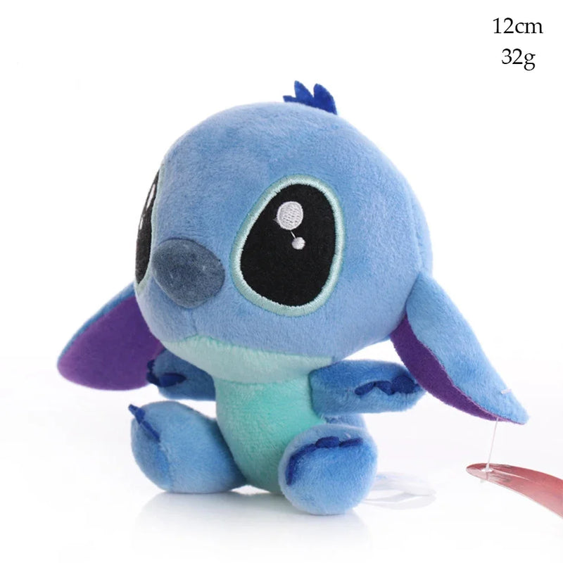 Disney dos desenhos animados azul rosa ponto bonecas de pelúcia anime brinquedos lilo e ponto 20cm stich brinquedos de pelúcia presentes de natal para crianças