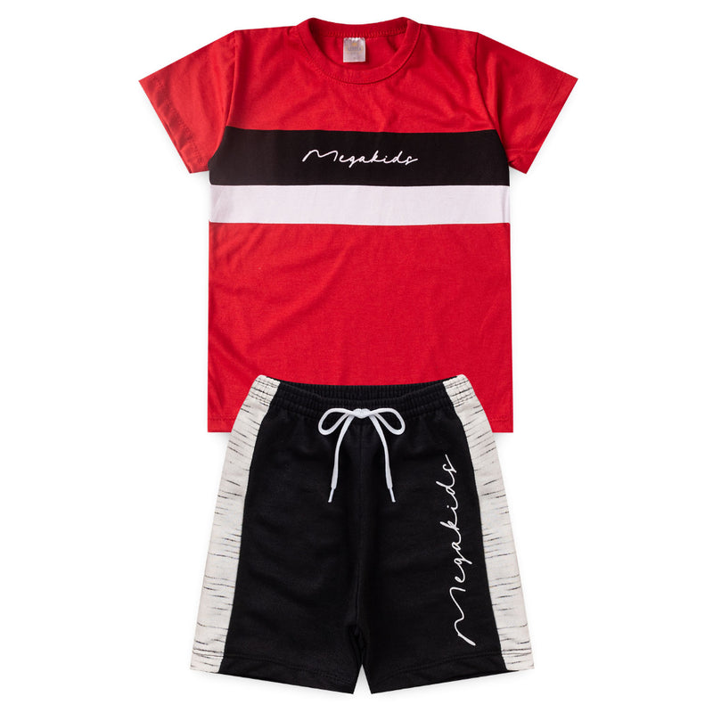 Conjunto Infantil e Juvenil Menino Masculino 2 ao 14