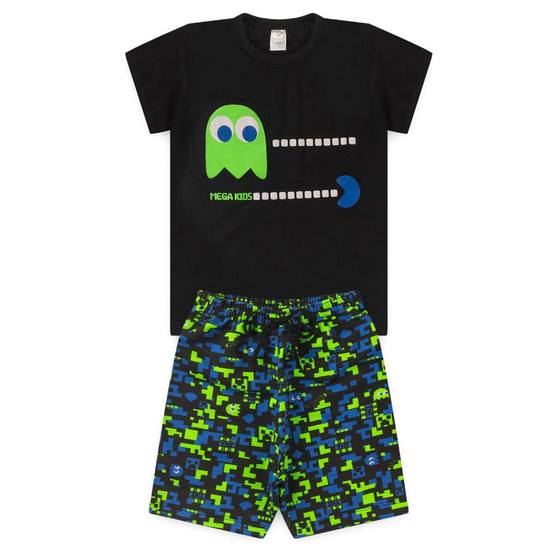 Conjunto Infantil e Juvenil Menino Masculino 1 ao 14 - PRONTA ENTREGA