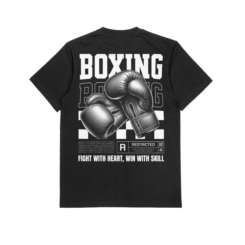 Camiseta Oversized Esportiva Boxing Boxe Streetwear