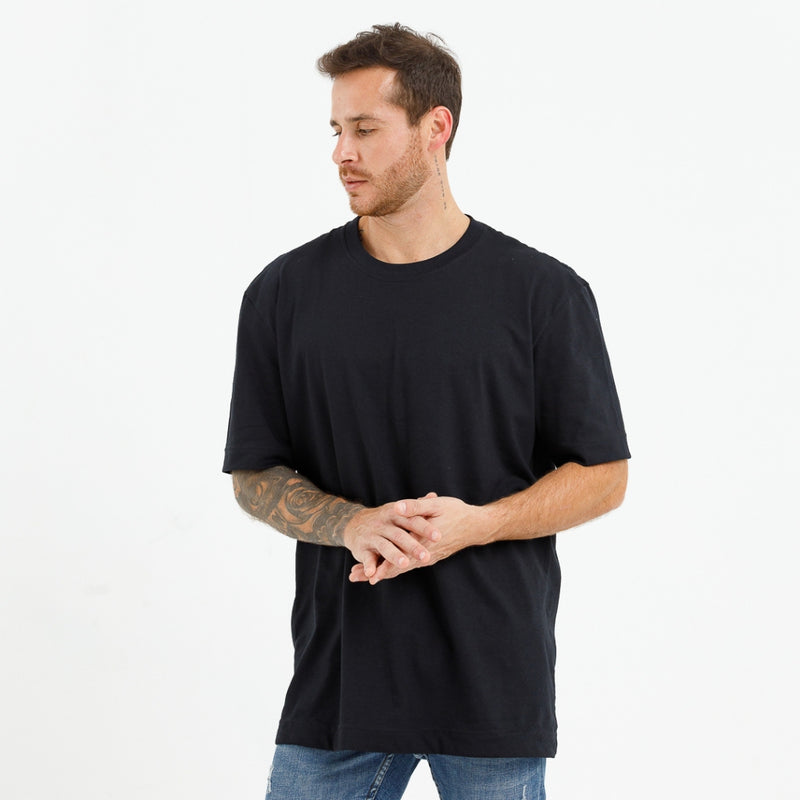 Kit 4 Camiseta Oversized Masculina Larga Algodão