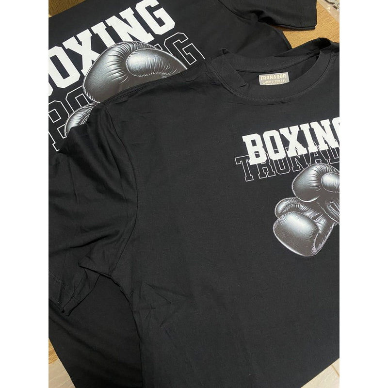 Camiseta Oversized Esportiva Boxing Boxe Streetwear