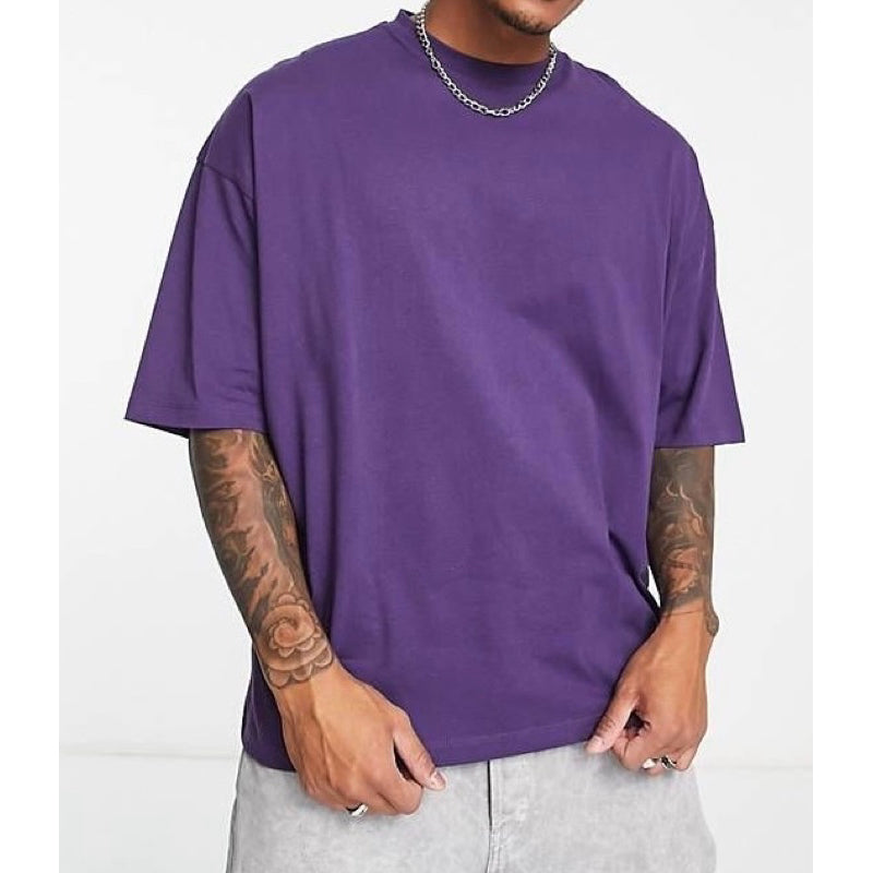 Camiseta Oversized Masculina básica Lisa