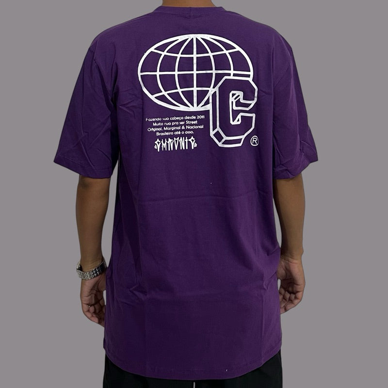 Camiseta Globo Oversized StreetWear 100% Algodão