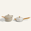 Titanium & Ceramic Cookware Duo